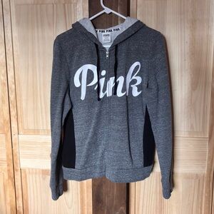 PINK Victoria's Secret Charcoal Hoodie